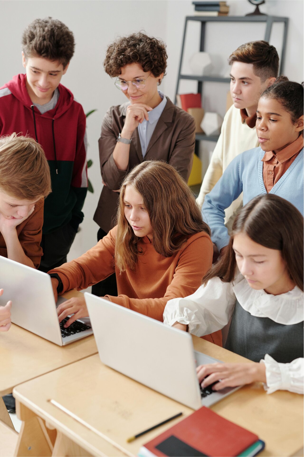 Group of students collaborating